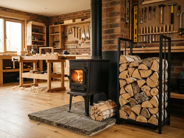 Дрова для мастерской и гаража в Лунёве